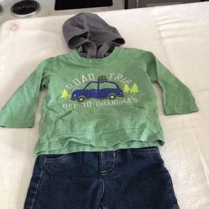 Size 12m shirts and jeans. KZ Boys, Carters and Kids Headquarters